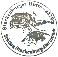 Hüttenstempel Starkenburger Hütte