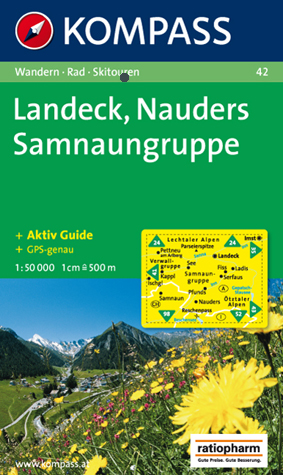 Kartenblatt Landeck Samaungruppe
